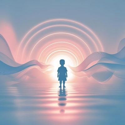 Visual representation of emotional echoes from a wounded child